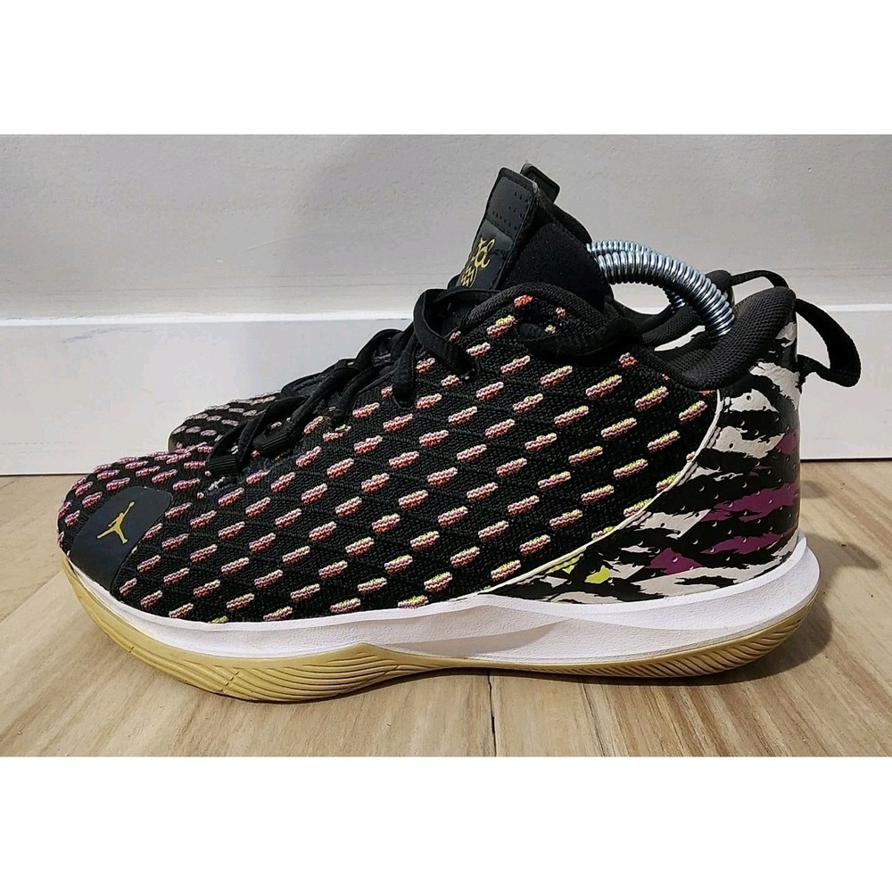 NIKE AIR JORDAN CP3 XII DR JEKYLL MR HYDE 2019 MENS SIZE 8.5 SNEAKERS BLACK EUC!